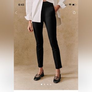 SEZANE Clara Trouser size 34 black WORN ONCE